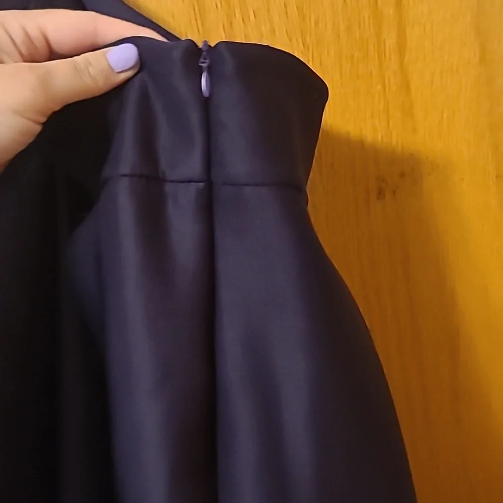 Yuqi Fashion Pleated Purple Skirt